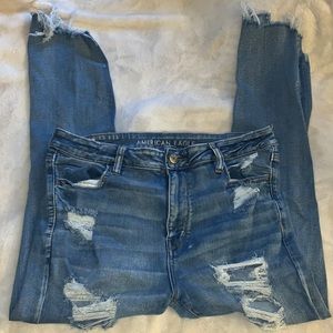 American eagle high rise jeans